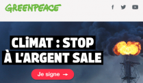 CLIMAT : STOP à L'ARGENT SALE